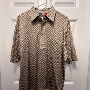 Men's Checkered Short Sleeve Shirt